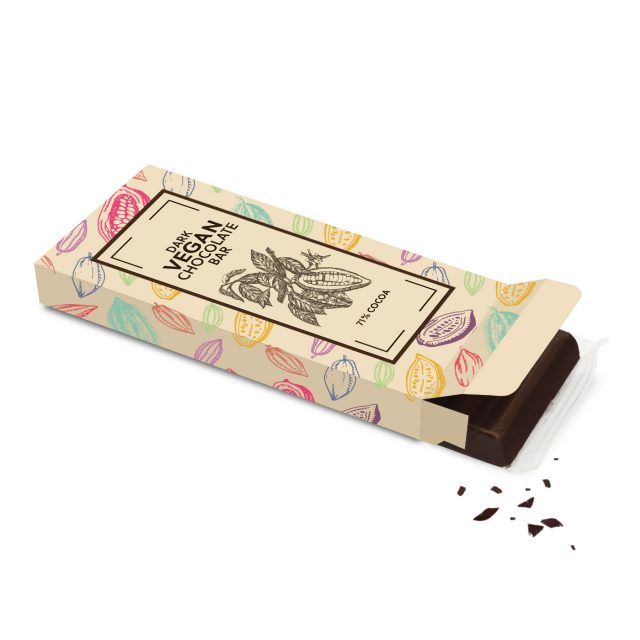 Eco Range – Eco 12 Baton Bar Box – Vegan Dark Chocolate – 70% Cocoa