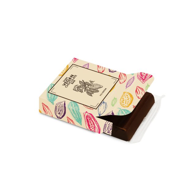 Eco Range – Eco 3 Baton Bar Box – Vegan Dark Chocolate – 70% Cocoa