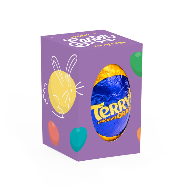 Easter – Eco Mini Egg Box – Terry’s Chocolate Orange Egg